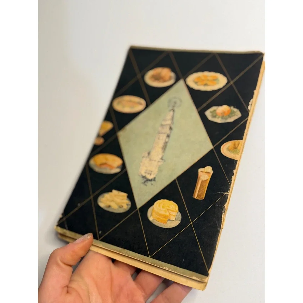 VTG Metropolitan Life Insurance Metropolitan Cook Book Black Booklet Ephemera